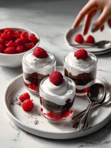 Individual Fruit and Brownie Trifles Recipe