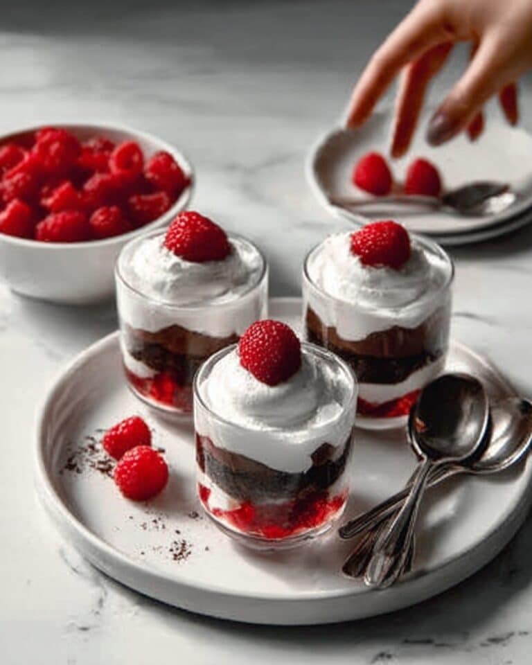 Individual Fruit and Brownie Trifles Recipe