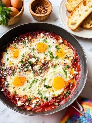 Shakshuka with Feta Recipe